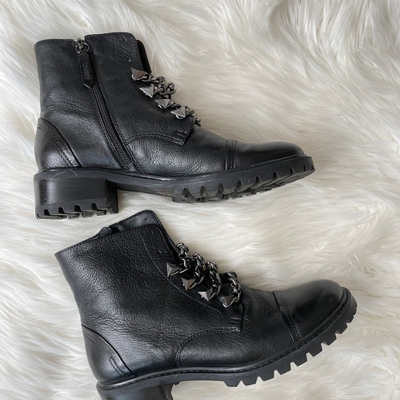 SCHUTZ
Women's Jeh Chain Combat Booties - Picture 5 of 15